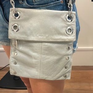 Hammitt Montana medium zippered leather Crossbody bag
